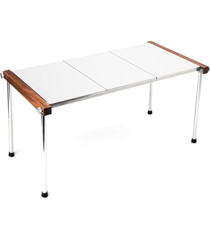 Amazon | [マウントスミ(Mt.SUMI)] ウッド＆ステンタフテーブル